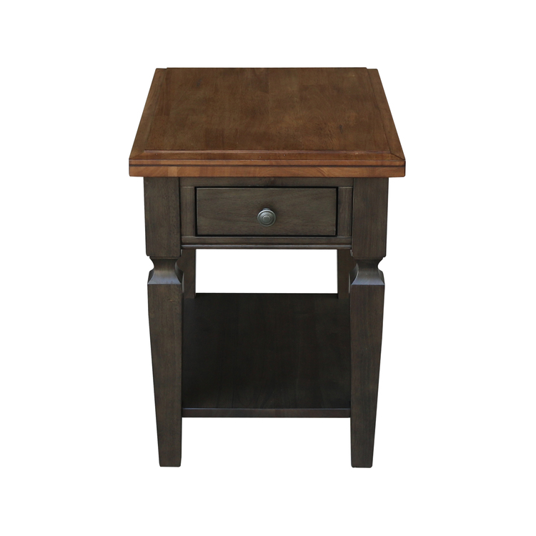 Solid Wood End Table Parawood Construction 18x24 - Whitewood Industries image - 1