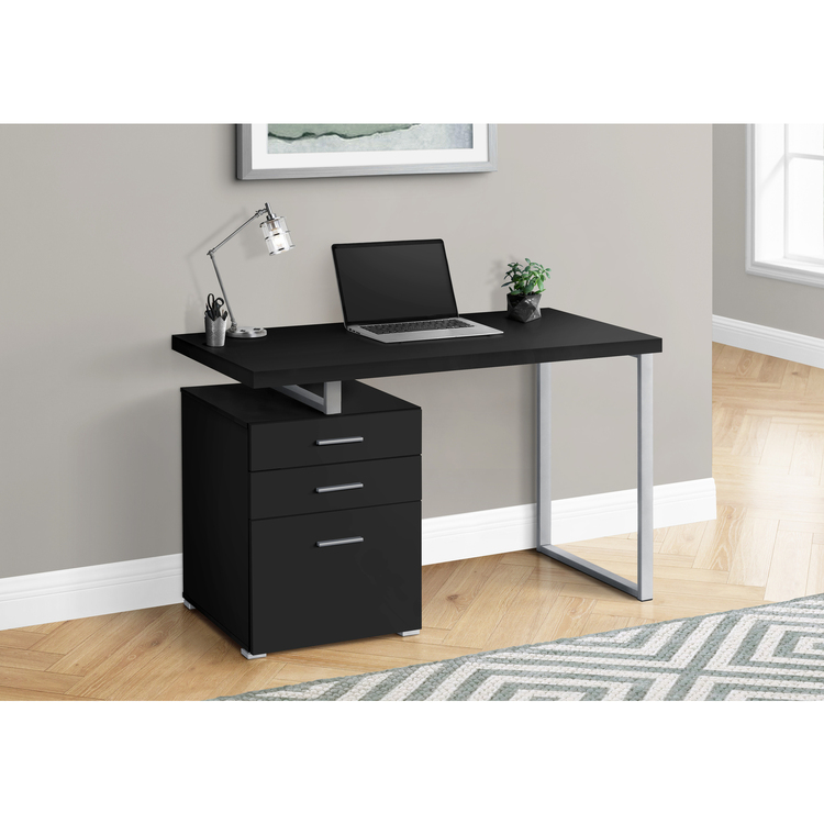Modern Computer Desks for Home Office with Storage image - 1