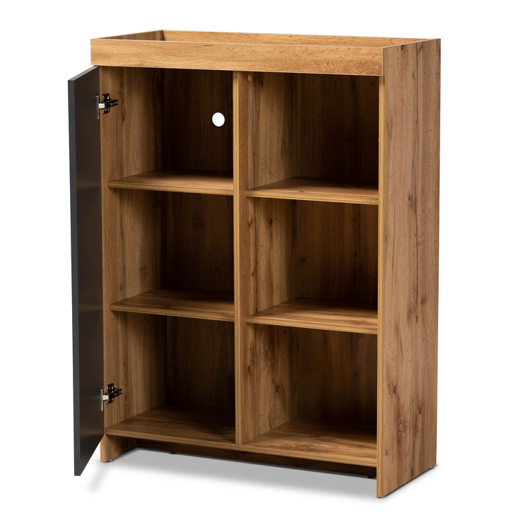 Baxton Studio Caspian Shoe Cabinet