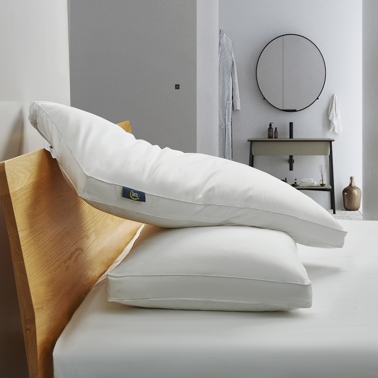 Serta Goose Feather & Down Fiber Comforter - Thumbnail 2