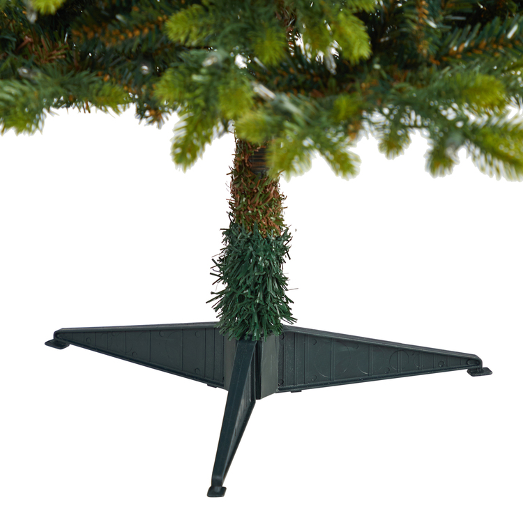 Nearly Natural 3ft. North Carolina Fir Artificial Christmas Tree with 150 Clear Lights and 563 Bendable Branches - Image 10