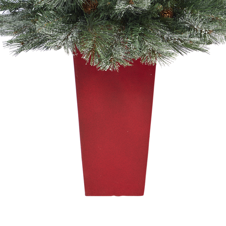 44in French Alps Mountain Pine Artificial Christmas Tree - Image 7