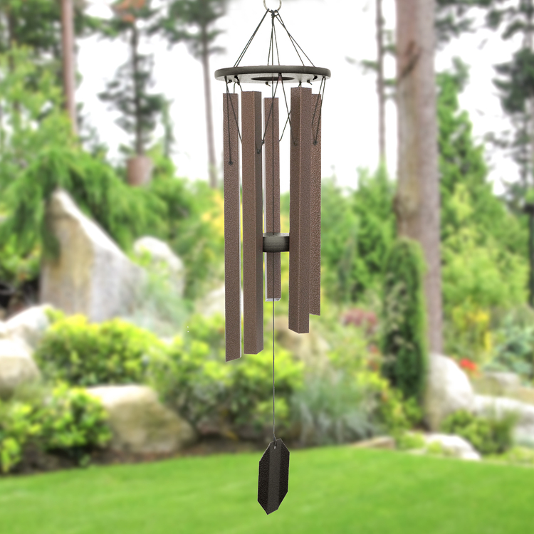 Outdoor Leisure Products Model 734BZ Wind Chime made with powder coated Aluminum tubes image - 1