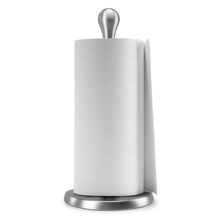 Modern Stand Up Paper Towel Holder Smoke Finish - Umbra image - 1