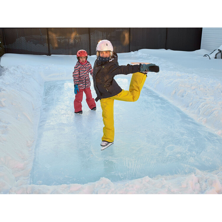 Gazebo Penguin Simple Rink Ice Skating Surface - Easy Setup