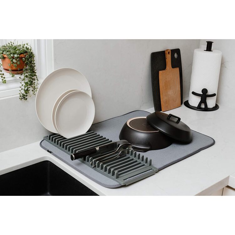 Umbra Udry Drying Rack and Dish Mat - Thumbnail 4