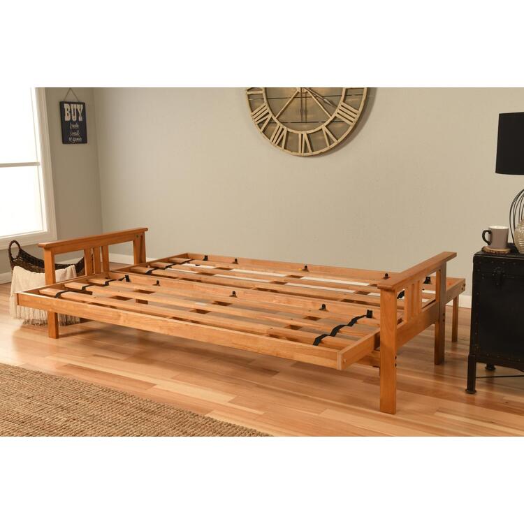 Kodiak Furniture Queen Futon Frame - Butternut Finish, Mission