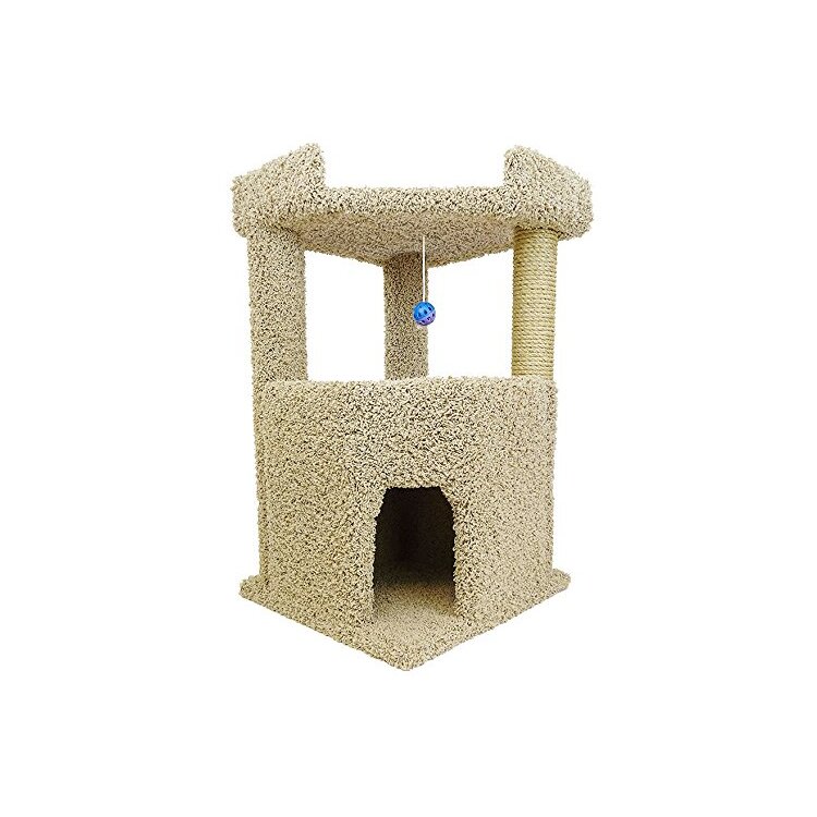 New Cat Condos Deluxe Cat Tower Trees, Scratching Posts, and More