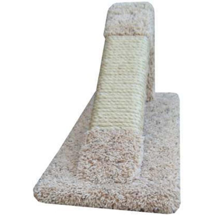 New Cat Condos 110028-Brown Premier Tilted Scratching Post, Brown
