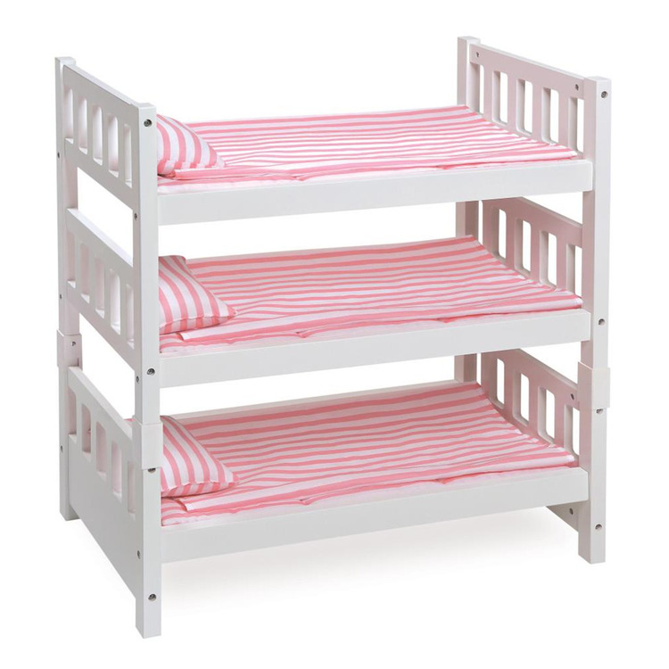 Badger Basket Convertible Doll Bunk Bed with Baskets & Personalization image - 1