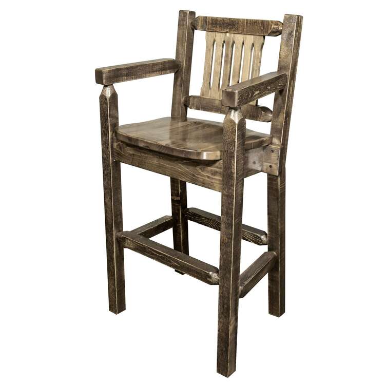 Homestead Collection Counter Height Captain's Barstool