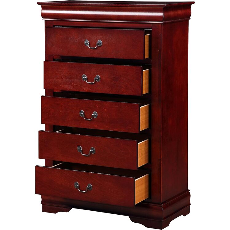 ACME Louis Philippe Chest, Cherry - Image 2
