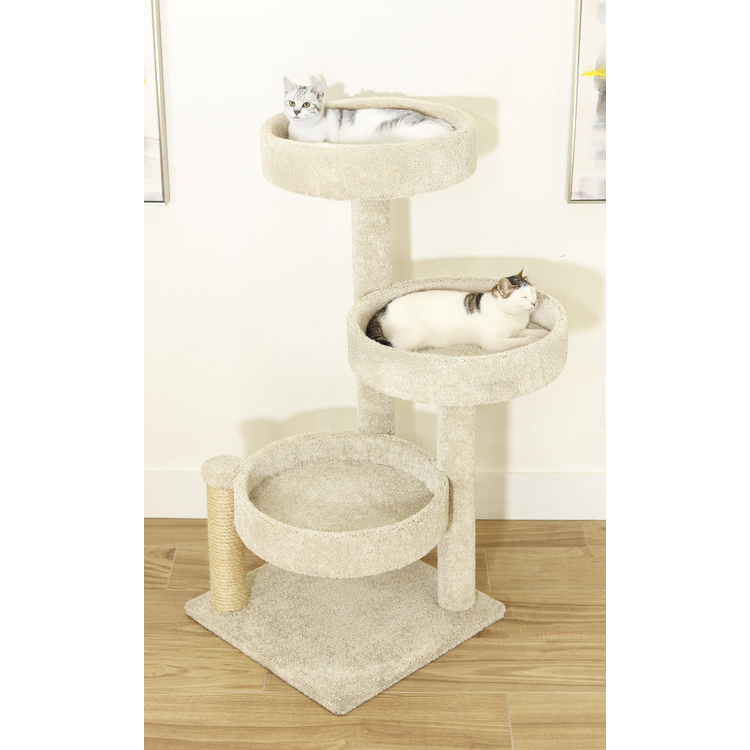 New Cat Condos Heavy Duty Cat Tree for Large Cats - Prestige Cat Trees - Image 1
