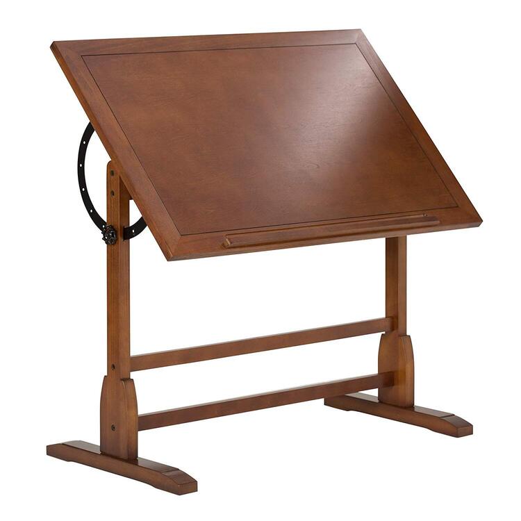 Vintage Drafting Table - Adjustable Angle Desk for Artists & Students image - 1