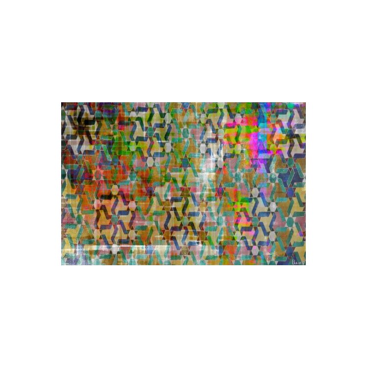 Souk Painting Print on Wrapped Canvas Artwork by Parvez Taj Style - Parvez Taj image - 1