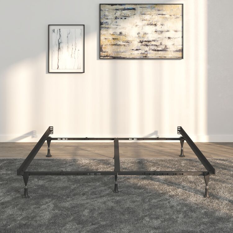 Hollywood Bed Frames Adjustable Bed Frame - Steel Platform Bed with Headboard Brackets - Image 3