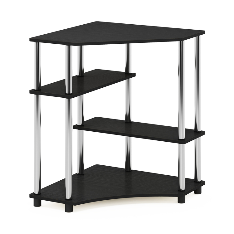 Furinno Turn-N-Tube Space Saving Corner Desk with Shelves image - 1
