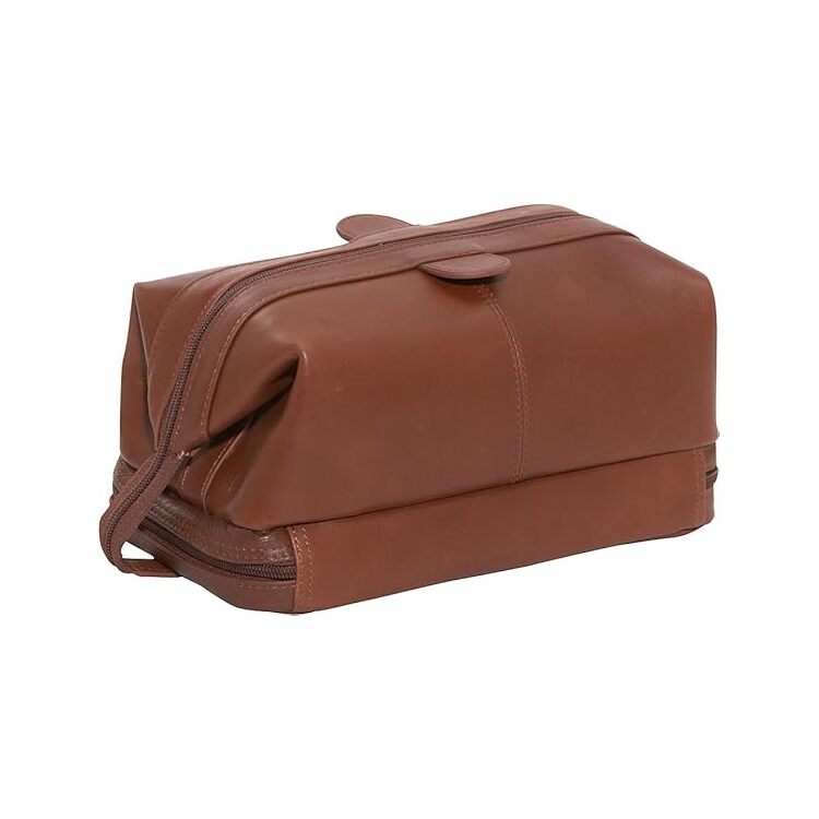 Amerileather Leather Toiletry Bag for Men | Travel Wash Bag Amerileather Leather Toiletry Bag for Men | Travel Wash Bag