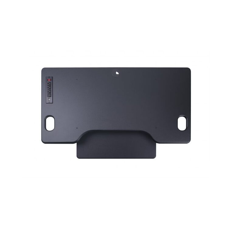 Rocelco Inc. Adjustable Standing Desk Converter with Dual Monitor Mount - Image 12