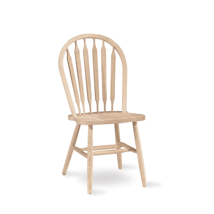 International Concepts 38" Arrowback Windsor Chair - Thumbnail 2