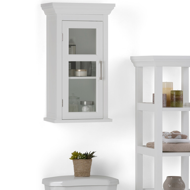 Simpli Home Avington Wall Cabinet - Thumbnail 2
