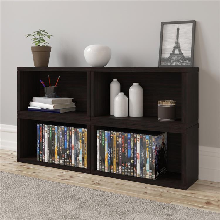 Way Basics zBoard Stackable DVD Rack Storage - OJCommerce.com