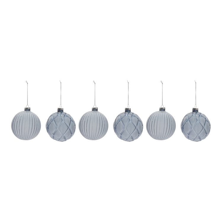 MELROSE International Glass Ball Ornaments - Thumbnail 4