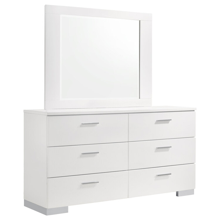 Coaster Felicity Dresser & Mirror