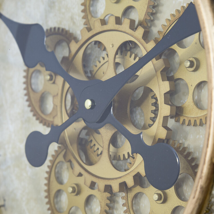 Yosemite Home Decor Gilded Gear Clock - Image 4