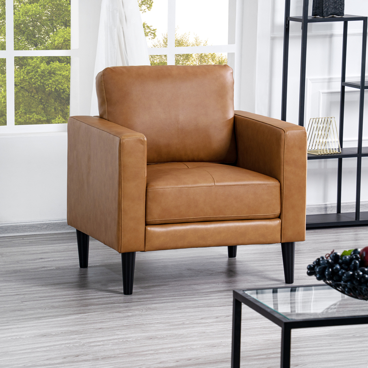 Genuine Leather Sofa Set of 2 Marisa Naomi Home - OJCommerce.com
