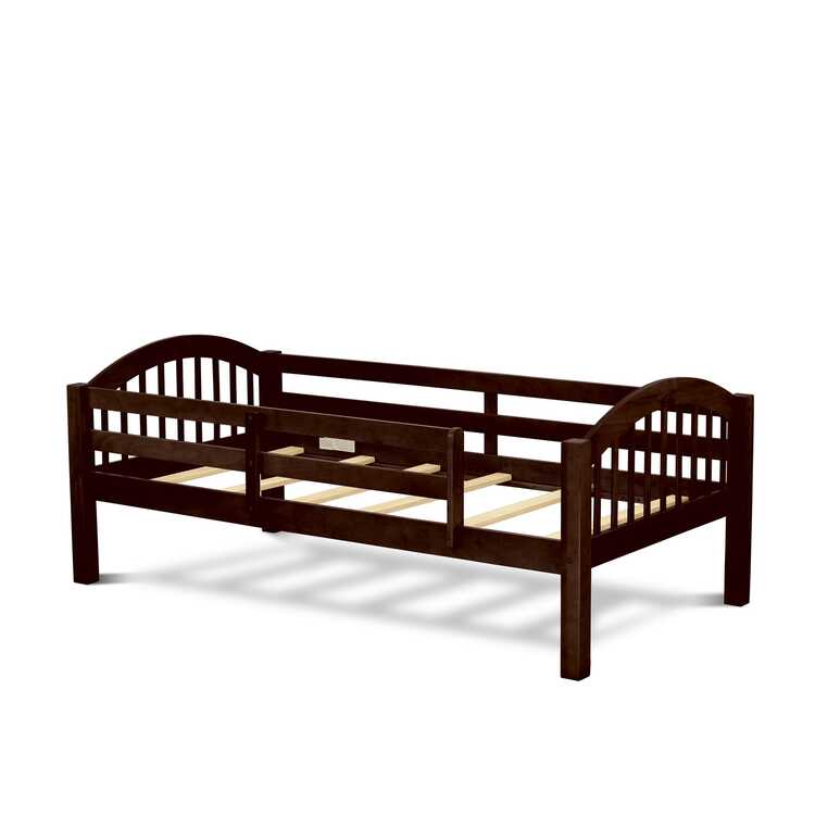 Java Bunk Bed Verona Twin Bunk Bed in Java Finish - OJCommerce.com