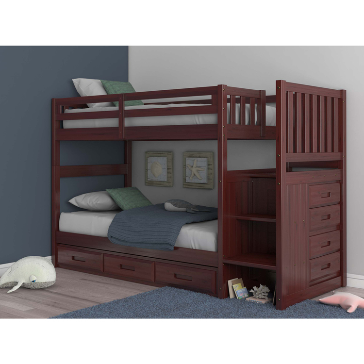 American Furniture Classics Mission Bunk Bed - Thumbnail 2