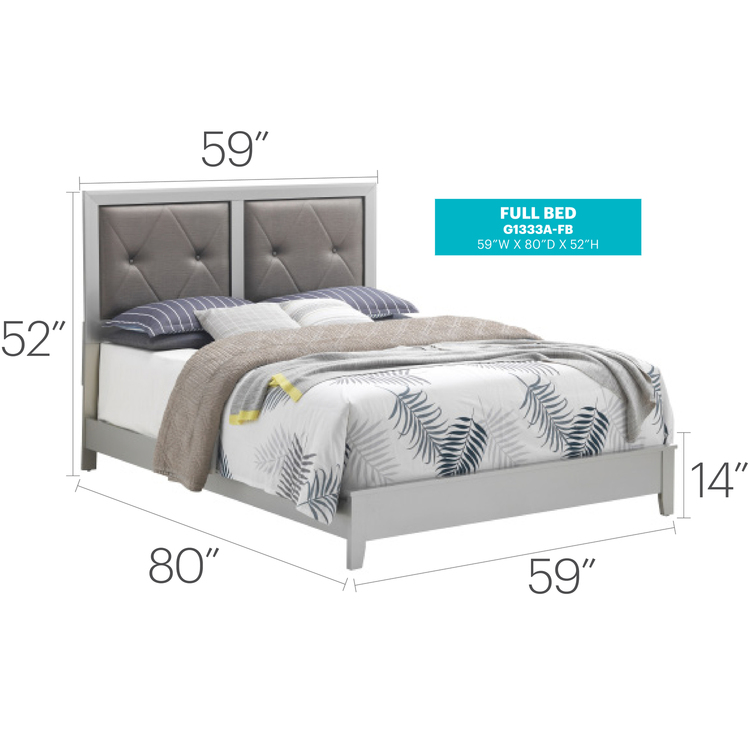 Glory Furniture G1333A-FB Bed - Thumbnail 2