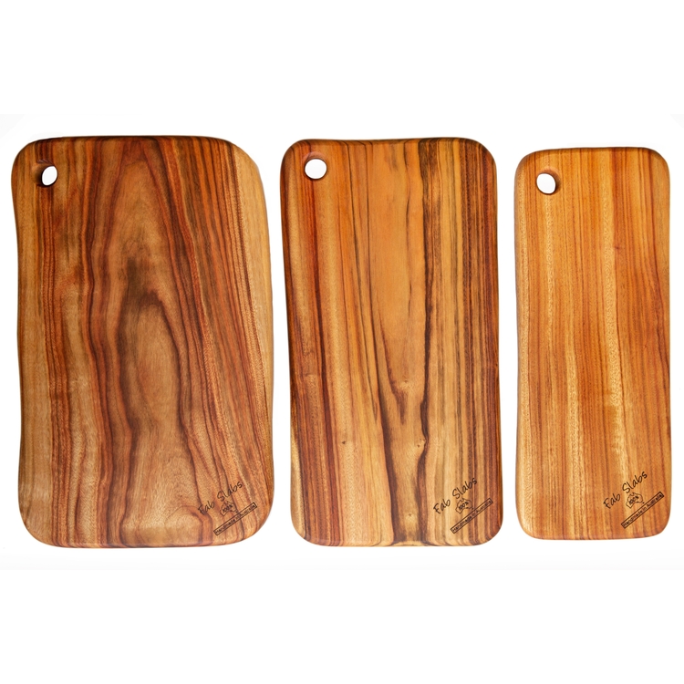 Natural Solid Wood Cutting Boards for Kitchen Large - OJCommerce.com