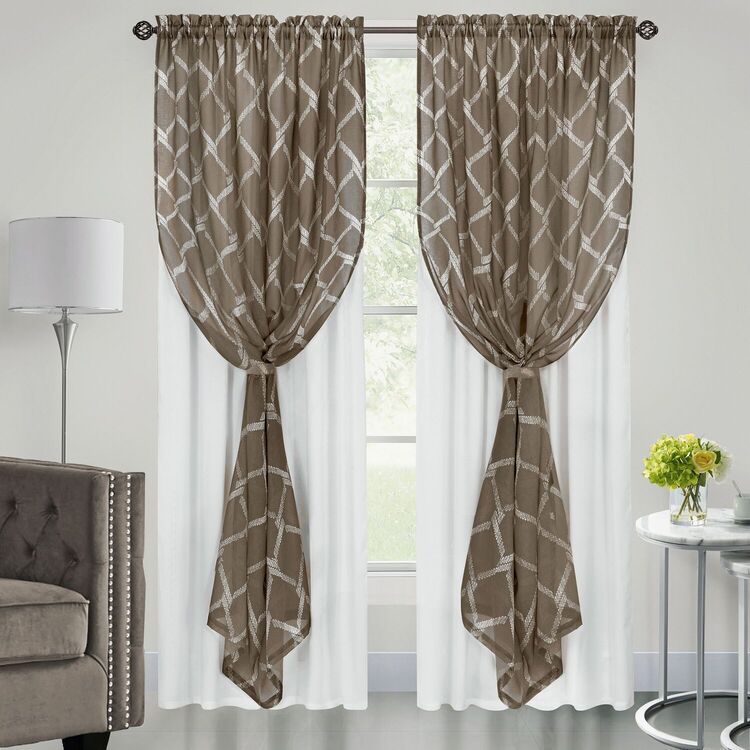 ACHIM Bombay Curtains Panel
