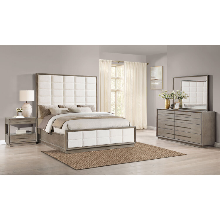 Coaster Durango 4-piece Queen Bedroom Set Taupe Oak image - 1