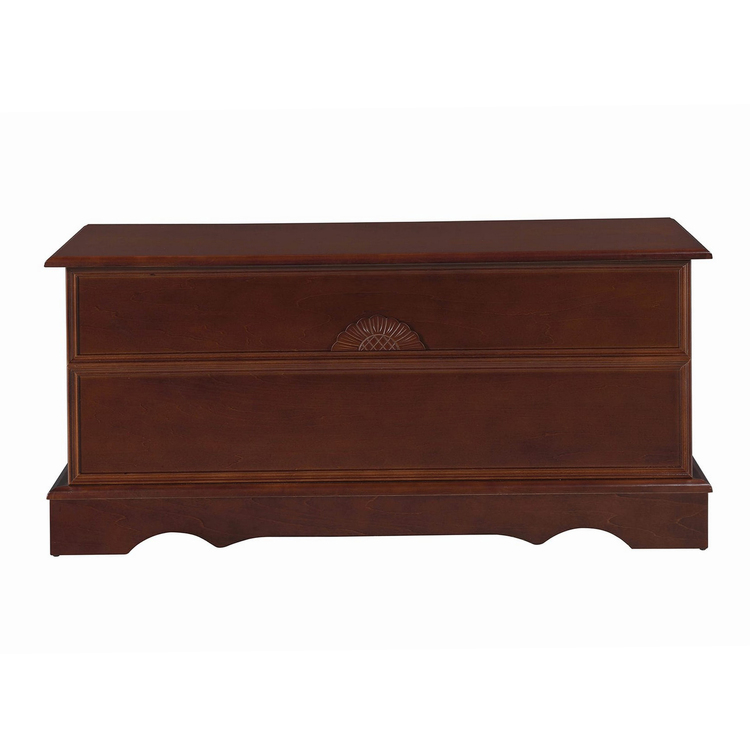 BenJara Traditional Style Lift Top Wooden Chest - Thumbnail 3