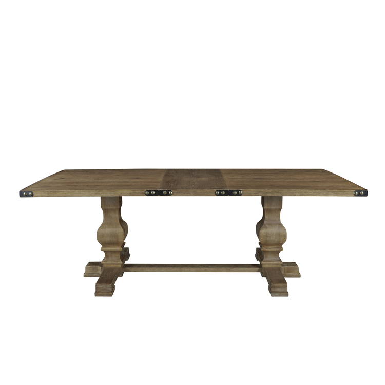 Alpine Furniture Manchester Dining Table - Natural Finish - OJCommerce.com