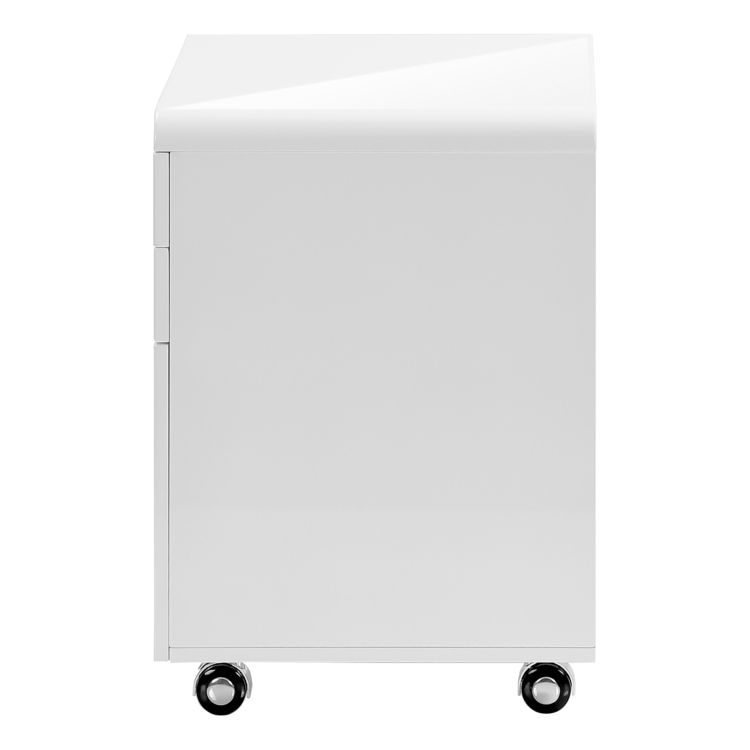 White Modern Office File Cabinet and Storage - Thumbnail 3
