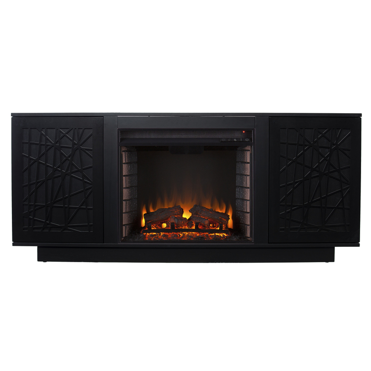 Southern Enterprises Delgrave Electric Media Fireplace - Thumbnail 2