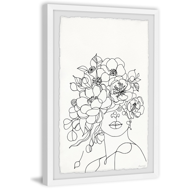 Marmont Hill★Floral Map★ウッドプリントアート 61x41cm Marmont Hill☆Floral Map☆ウッドプリントアート 61x41cm