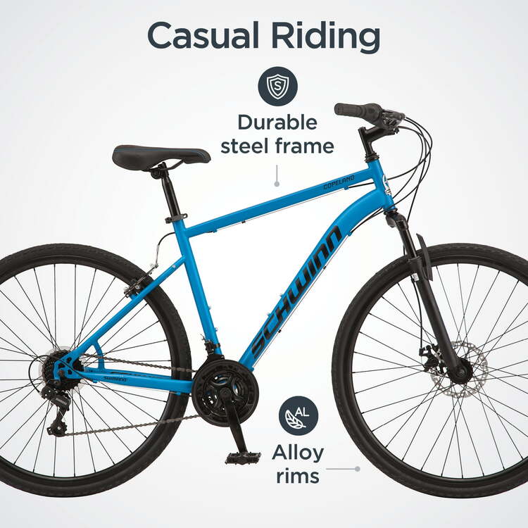 Schwinn Copeland Schwinn Dsb Hybrid Bike Womens Schwinn Bike Size