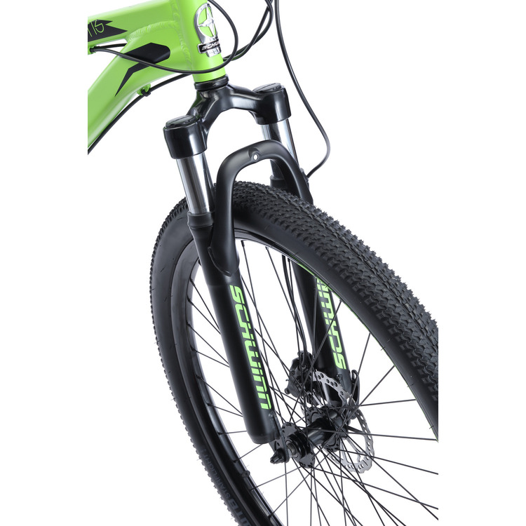 Schwinn Santis 29" Mountain Bike, Hardtail, 24 Speeds, Front Suspension,  Green - OJCommerce.com