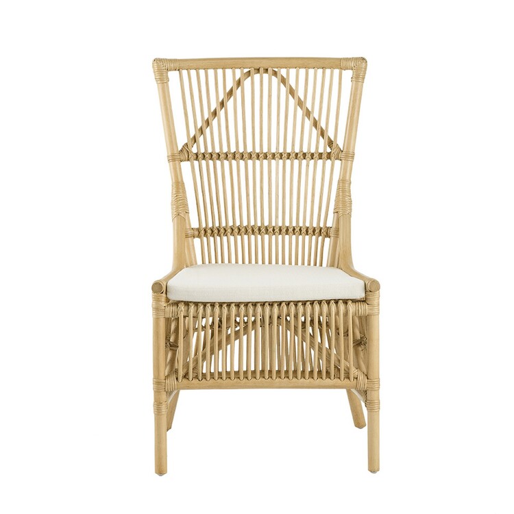 Benjara Rattan Dining Chair - Thumbnail 3