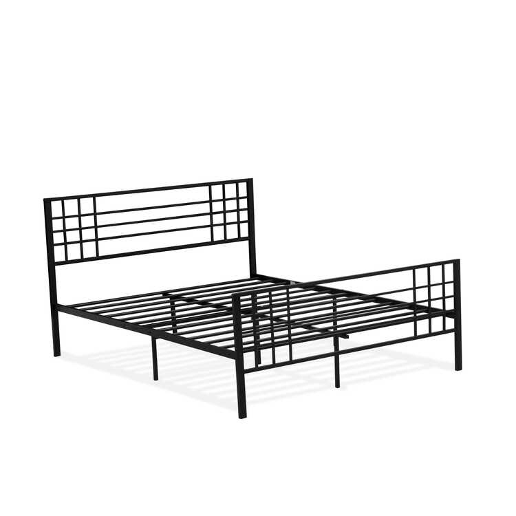 East West Furniture Tyler Bed Frame - Thumbnail 2
