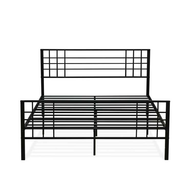 East West Furniture Tyler Bed Frame - Thumbnail 5