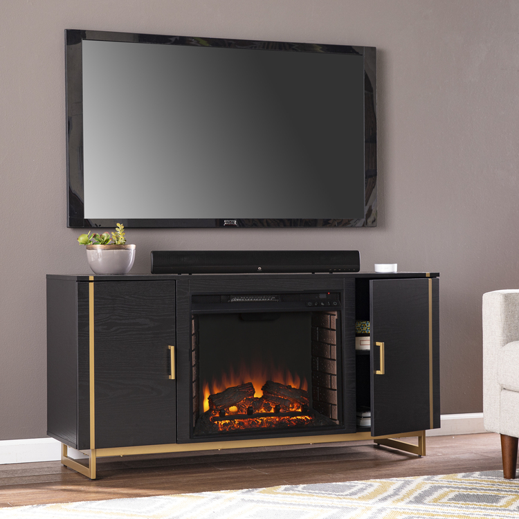 SEI Biddenham Electric Fireplace Console - Thumbnail 3