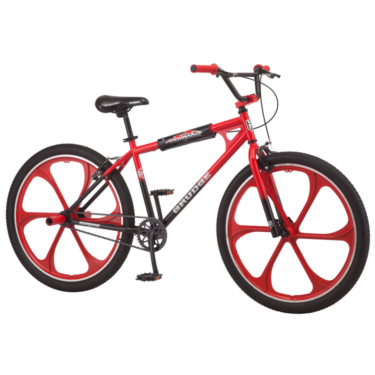 Mongoose Grudge Mag BMX Freestyle Bike, 26-Inch Wheels