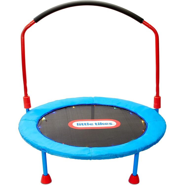 Little Tikes Light Up Trampoline - Kids Indoor Bouncer with Handle - Image 3