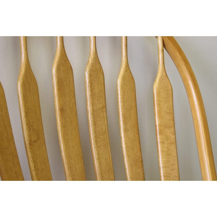 Sunset Trading Windsor Dining Chair - Solid Oak & Comfort Back - Image 7